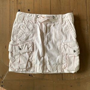 4/$20 Crewcuts pale pink cargo skirt
